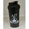 SHAKER AJ7 FITNESS NEGRO Y BLANCO 700ML