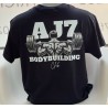 CAMISETA AJ7 BODYBUILDING CLUB NEGRA